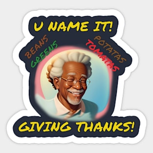 U NAME IT (GRANDFATHER) Sticker